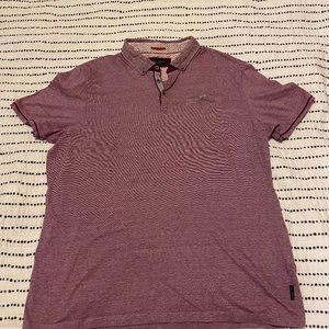 Ted Baker London Polo - Burgundy